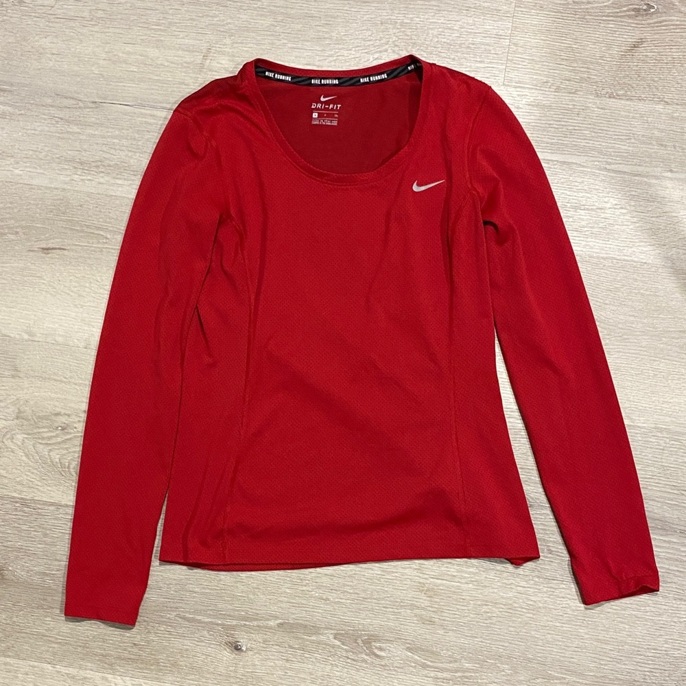 Nike Boys Dri-Fit Long Sleeve Top
